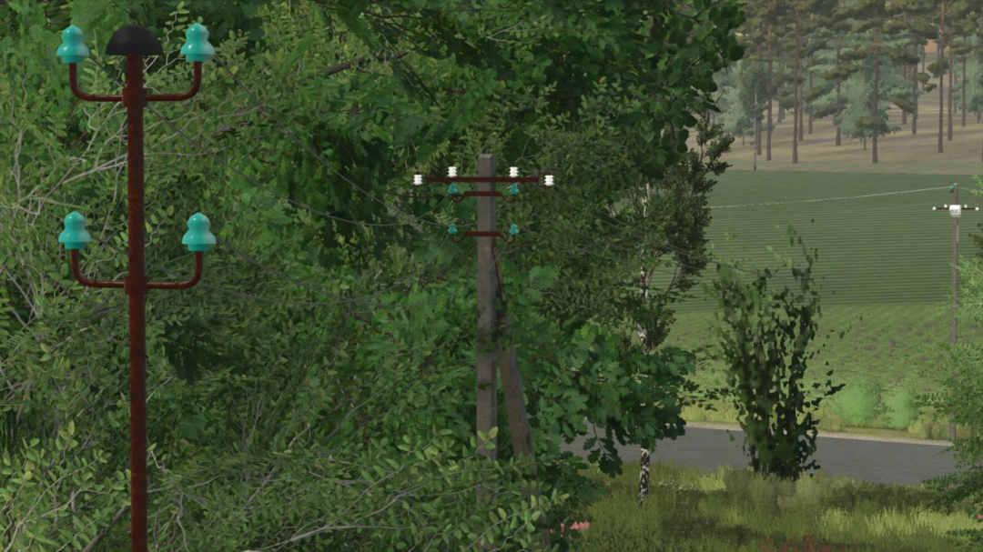 Polish Power Poles Pack Prefab V1.0