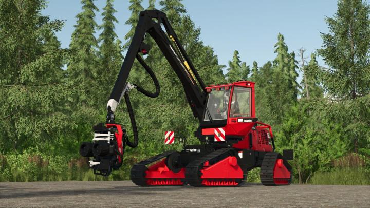 fs25-mods, Komatsu Harvester 911.5 X3M V1.6