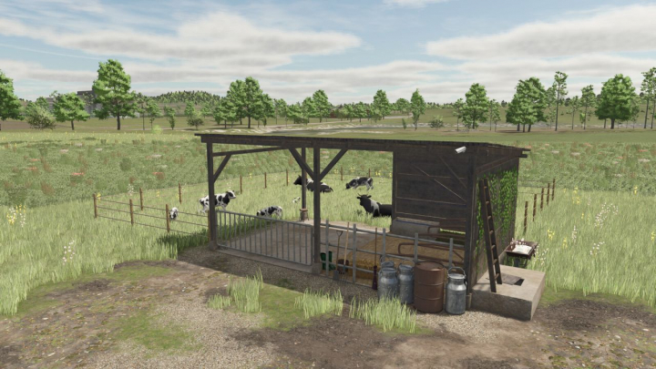 fs25-mods, Polish Pasture For Cows V1.0