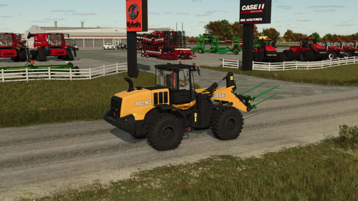 fs25-mods, Round Cotton Module Spear For Wheel Loaders v1.0