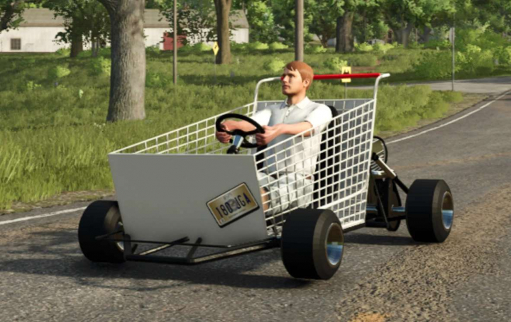 fs25-mods,  Shopping cart v1.0