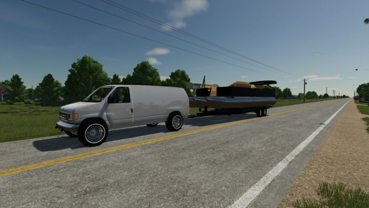 fs25-mods,  WSMC Pontoon Boat V1.0