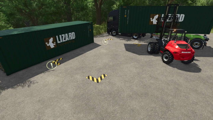 fs25-mods, Wood Container Selling Station v1.0