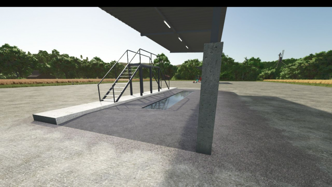 Car wash and workshop with gas station V1.0