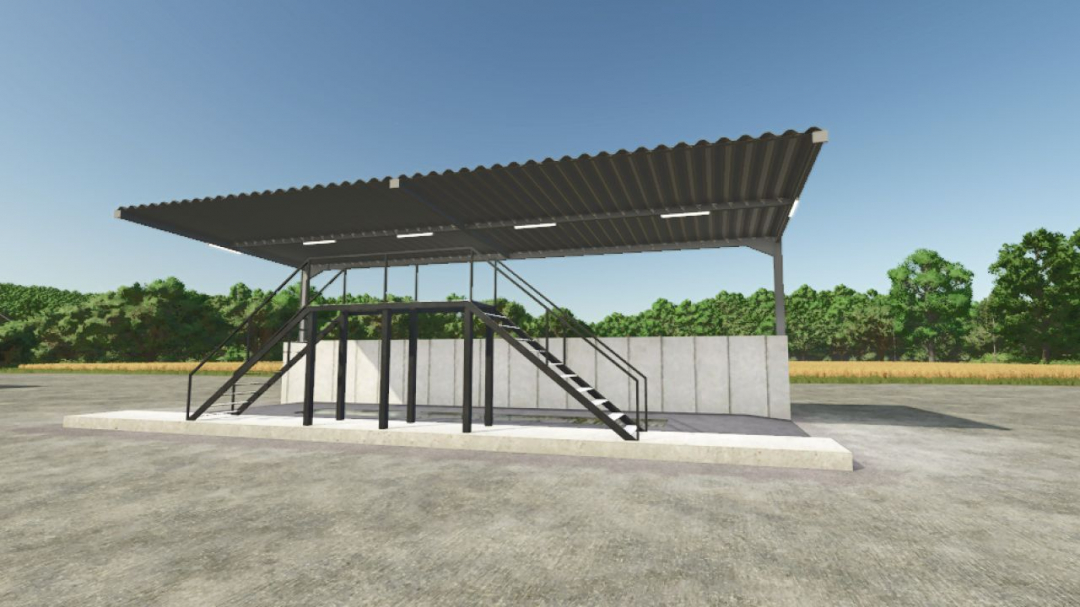 Car wash and workshop with gas station V1.0