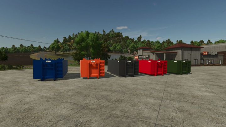 fs25-mods, Box trailer Ambert Bennes v1.0