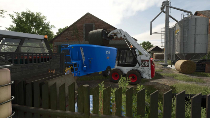 fs25-mods,  EuroMilk Rino FXXS 1200HD/1400HD v1.0