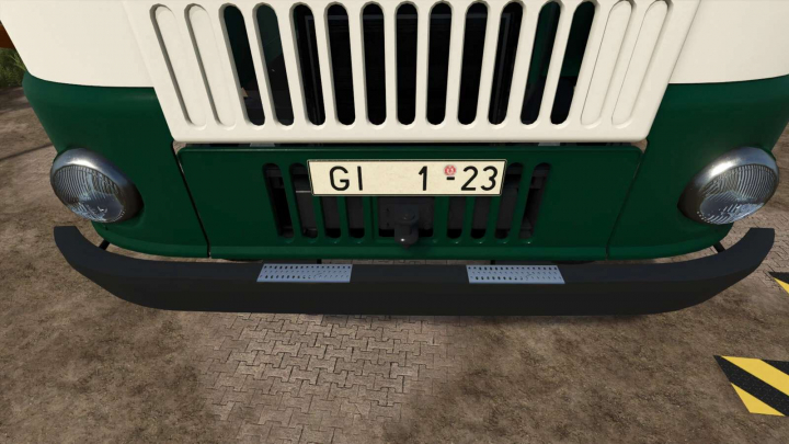 fs25-mods, GDR License Plates v1.0