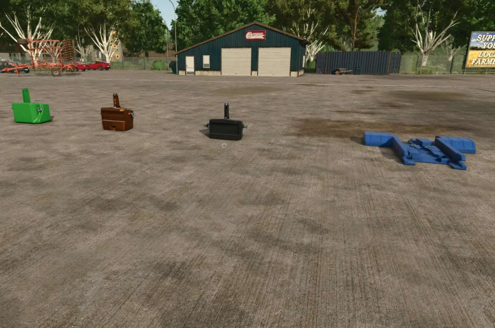 fs25-mods,  John Deere weight pack v1.0.0.3