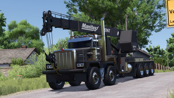 fs25-mods,  Kenworth C500 Manitex 4596 V1.0