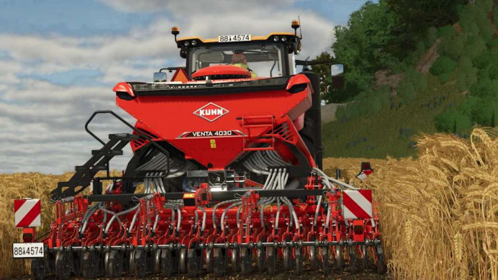 fs25-mods,  Kuhn HR 4040 + VENTA 4030 Rust Edition v1.1