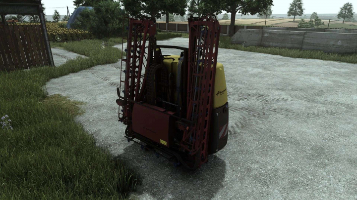 fs25-mods, Kverneland iXter B18 Yellow v1.0