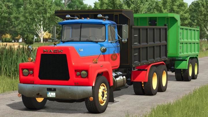 fs25-mods,  Mack RD 690 Truck & Trailer v1.0