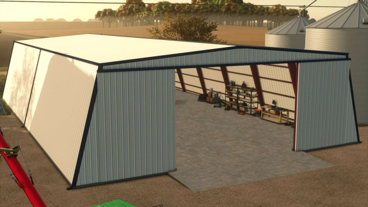 fs25-mods,  Metal Frame Shed v1.0