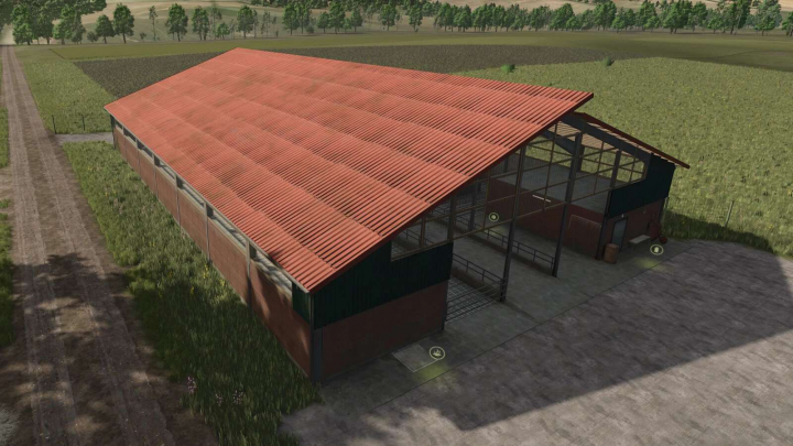 fs25-mods,  Modern Cow Stable v1.0.0.1