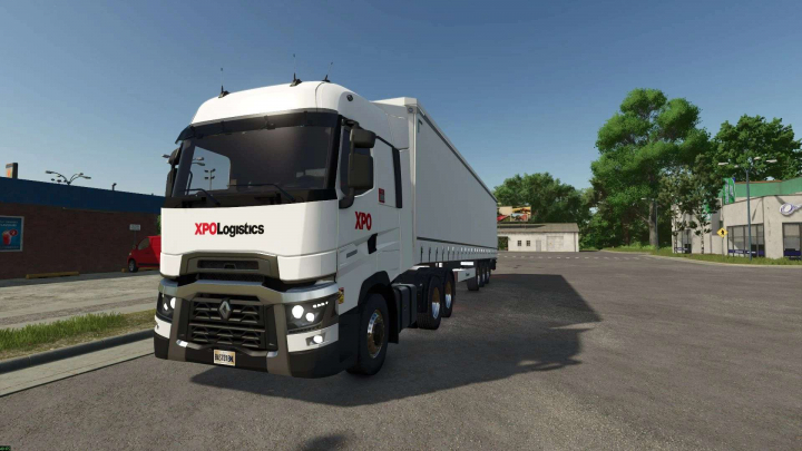 fs25-mods, Renault Trucks T – XPO Logistics v2.0