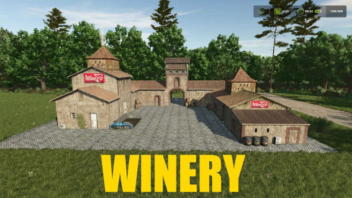 fs25-mods, WINERY v1.0.0.1