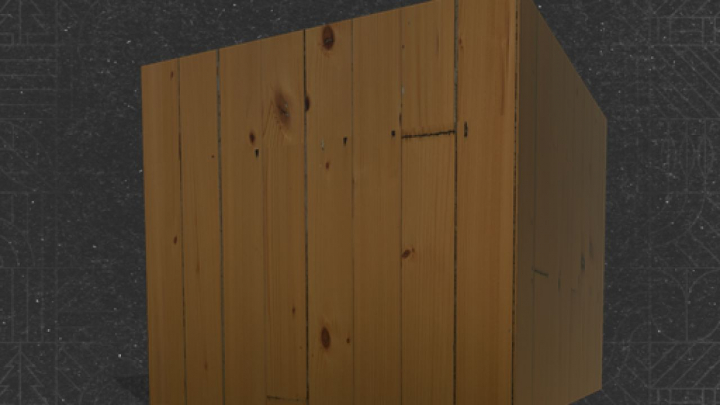 fs25-mods,  Wooden box (Prefab) V1.0