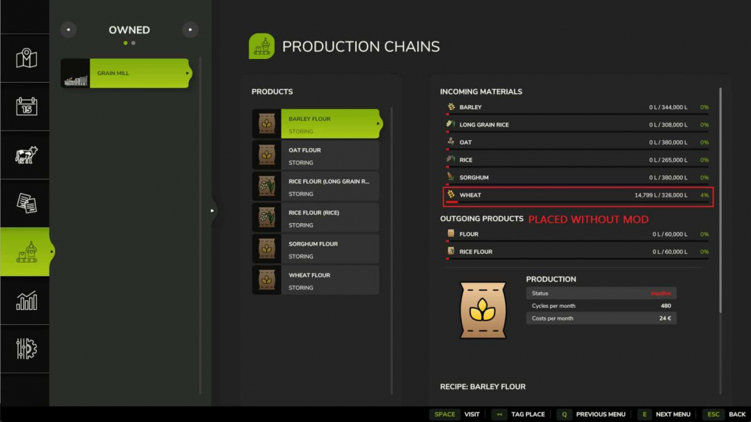 Disable Production Storage Extension v1.0