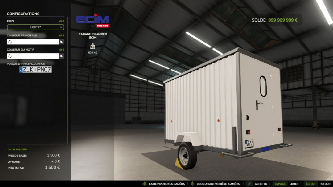 ECIM construction site cabin v1.0