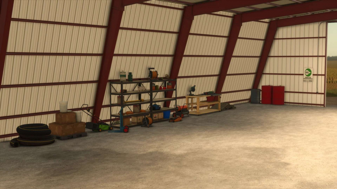 Metal Frame Shed v1.0