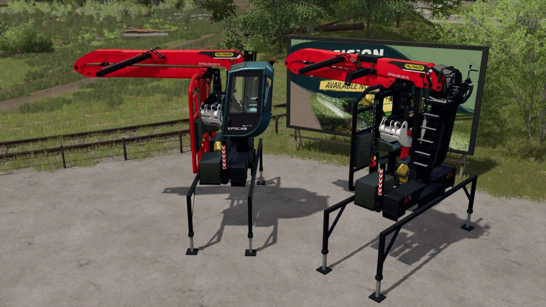 Palfinger Universal L-Crane Pack v1.0