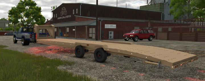 fs25-mods,  2025 Diamond C Multi-Vehicle Carrier Trailer v1.0