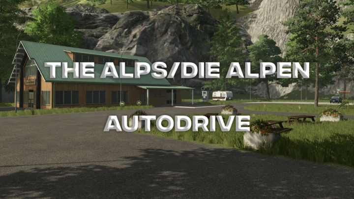 fs25-mods,  Autodrive die Alpen/The Alps V1.0