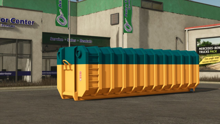 fs25-mods,  Container For Suction Excavator System V1.0.0.1