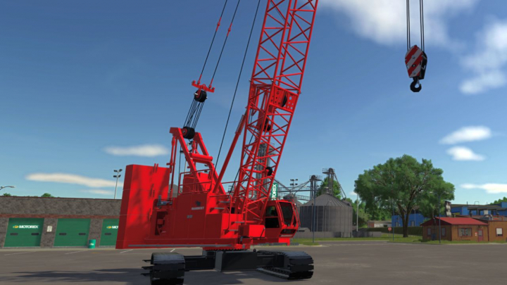fs25-mods,  Manitowoc MLC-100 Buildable crane V1.0