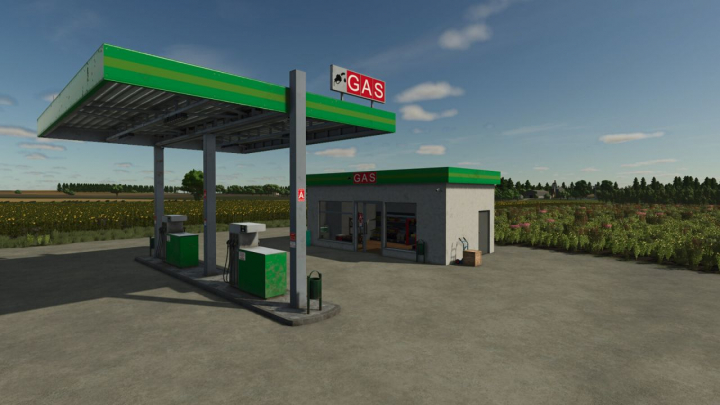 fs25-mods, Placeable Gas Station V1.0