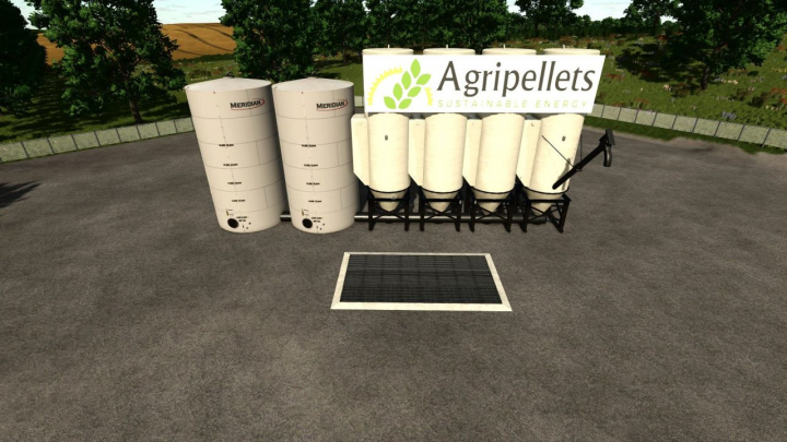 fs25-mods, Straw and hay pellet production V1.0