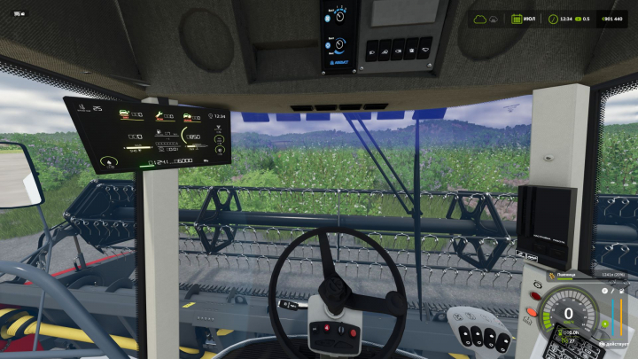 fs25-mods,  Vehicle CockPit Info V1.1