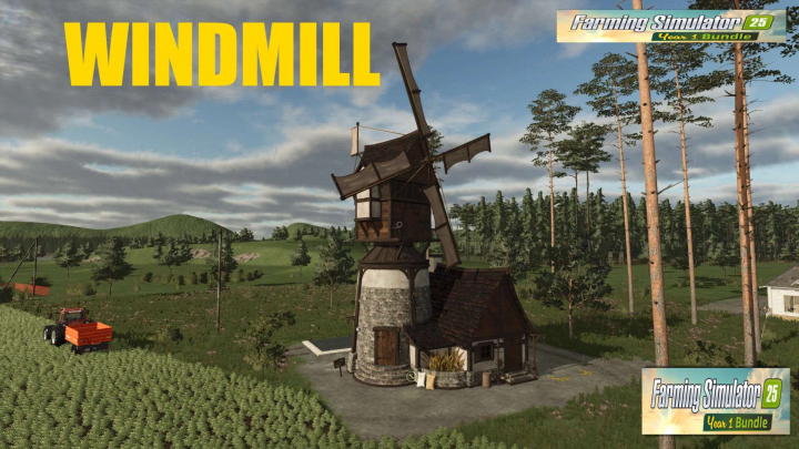 fs25-mods,  WINDMILL v1.0.0.1