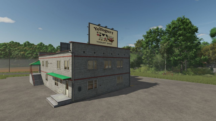 fs25-mods, Yogurt Shop V1.0