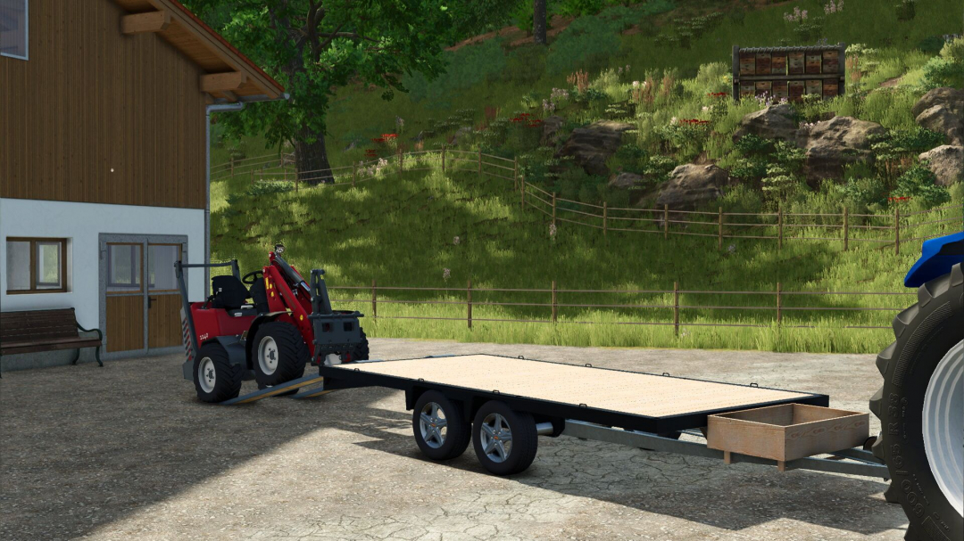 Homemade car trailer V1.0