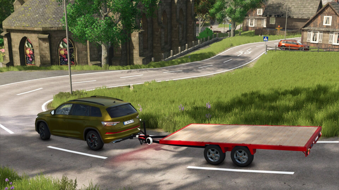 Homemade car trailer V1.0