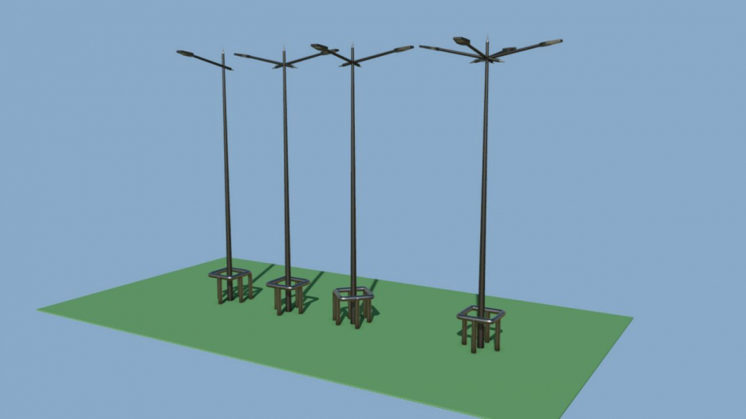Moderns Street Lamps Prefab V1.2