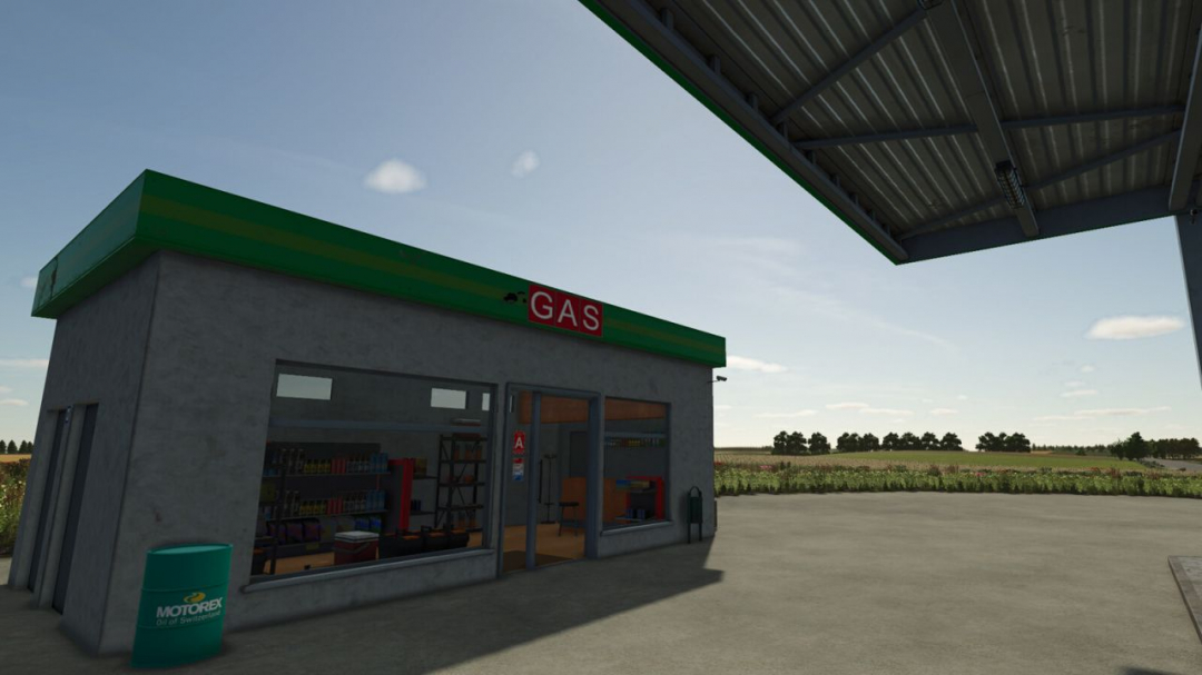 Placeable Gas Station V1.0