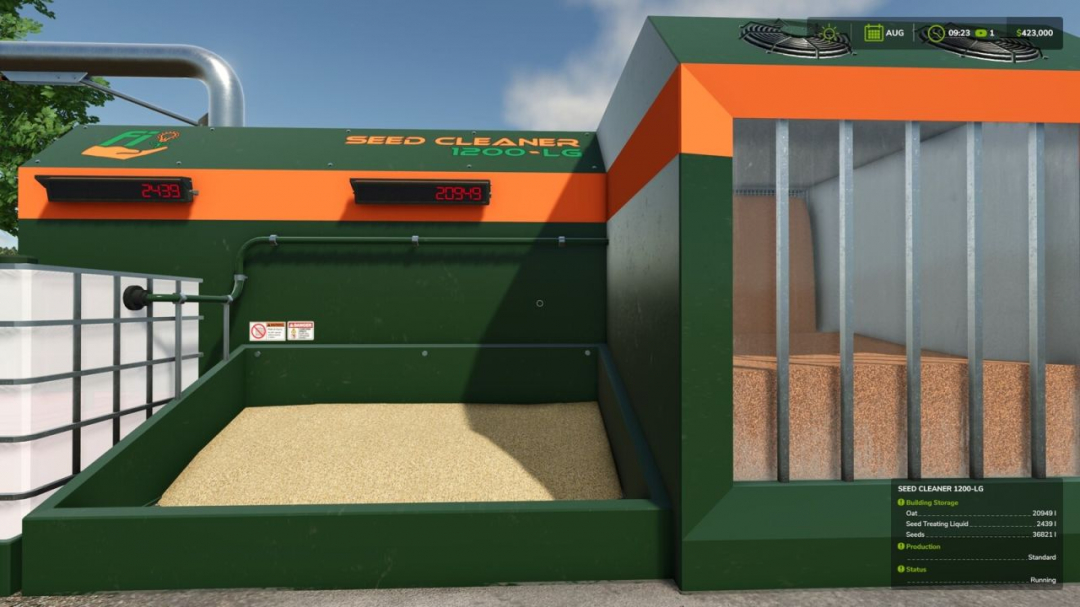 Seed Cleaner 1200-LG V1.0