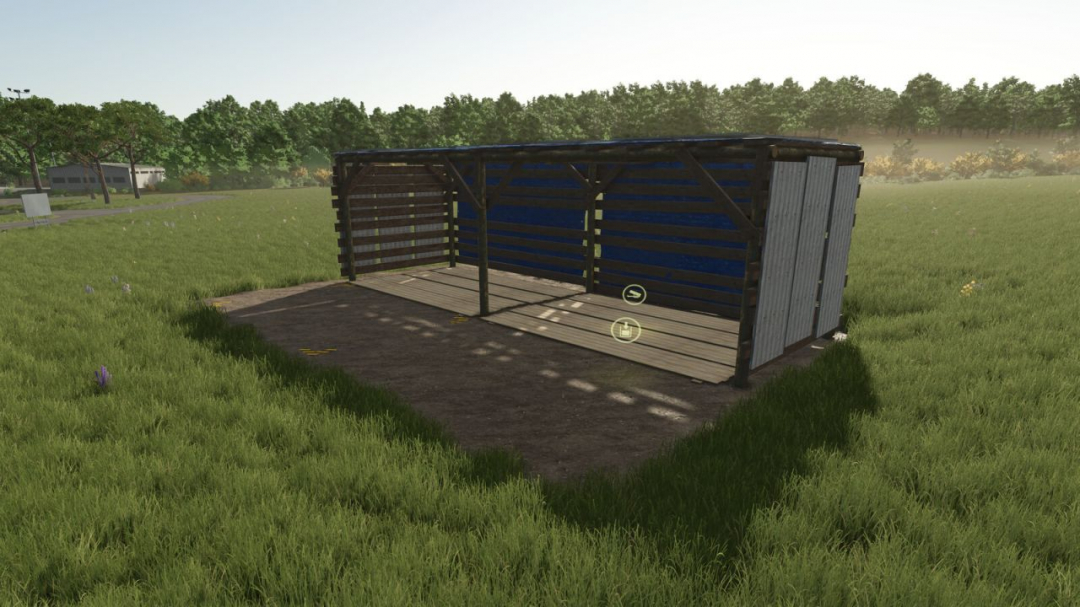 Small Rustic Bale Shed V1.0