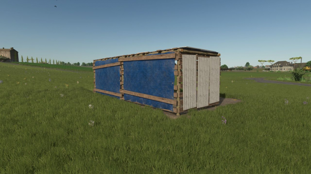 Small Rustic Bale Shed V1.0