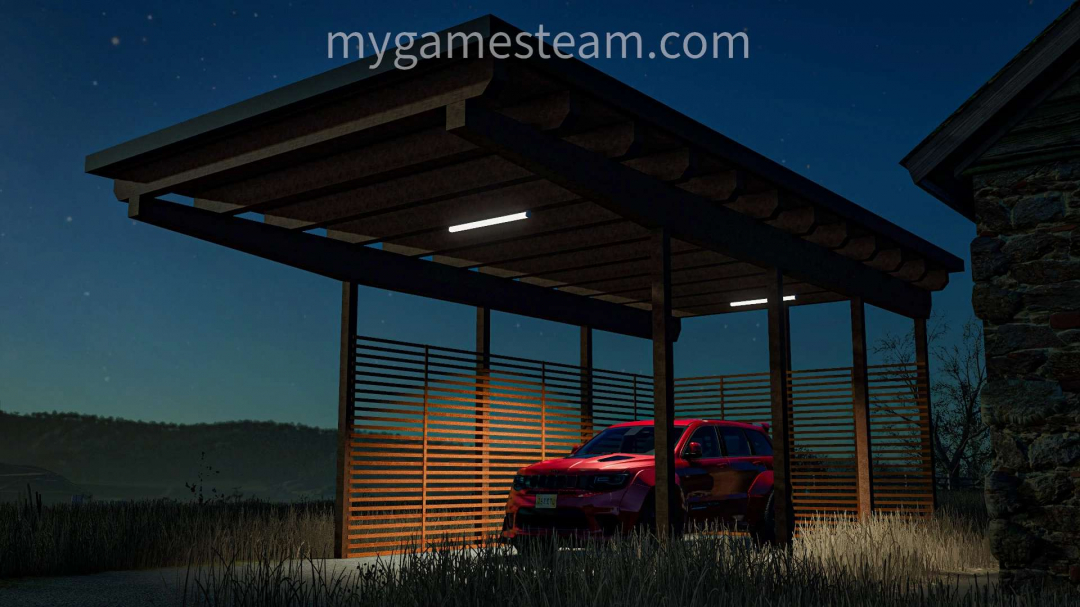 Wooden Carport V1.0