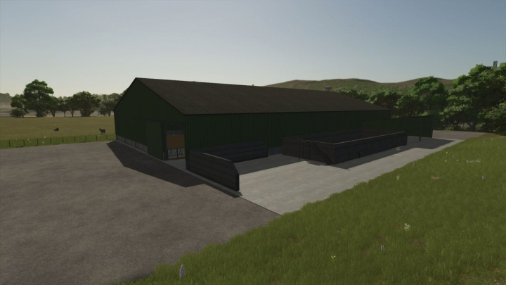 fs25-mods,  Dairy Cow Stall V1.0