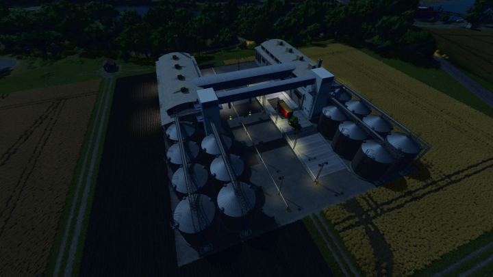 fs25-mods,  Farm Silo Complex V1.0