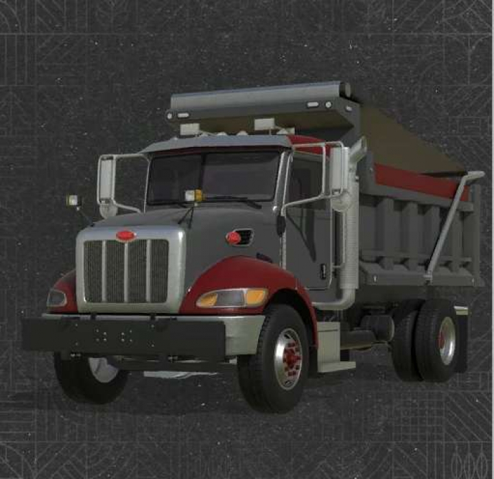 fs25-mods,  HD Modding Peterbilt 340 Dump Truck v1.0
