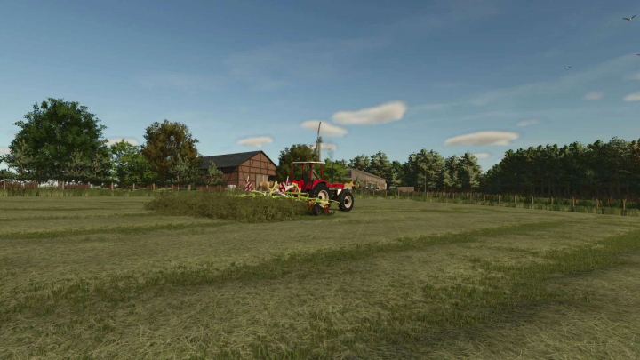 fs25-mods, Hay and grass swath texture v1.0