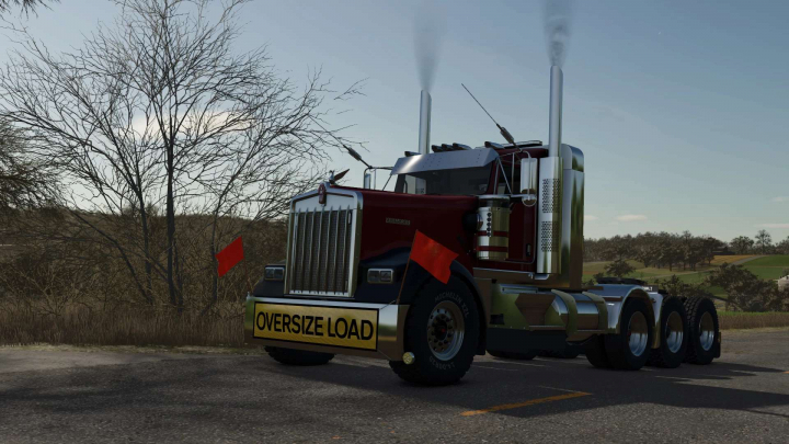 fs25-mods,  Kenworth W900L v1.7.0.1