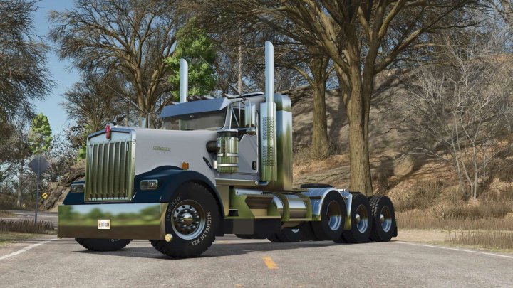 fs25-mods,  Kenworth W900L v1.7
