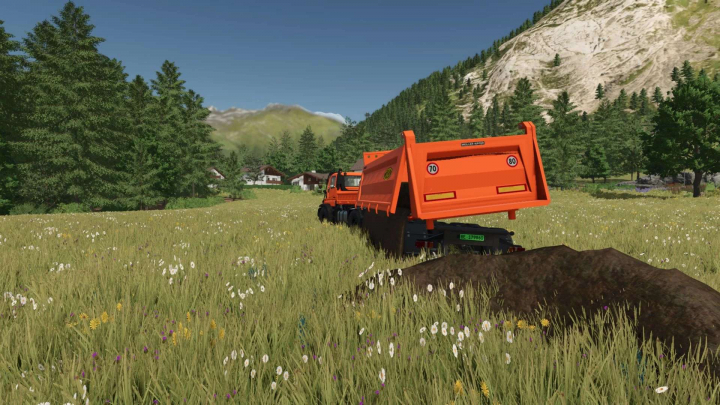 fs25-mods,  Meiller tandem tipper v1.0